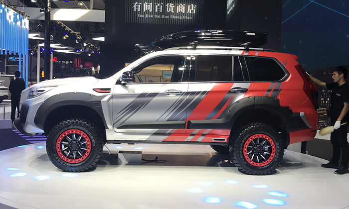 Haval h5 2025 тюнинг фото Обновленный китайский внедорожник Haval H9 получил экстремальную версию