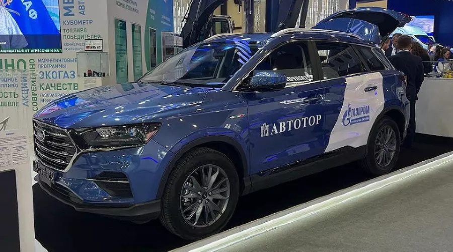 Кроссовер SWM G01 CNG &copy;&nbsp;Фото пресс-службы &laquo;Автотор&raquo;