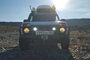 Заводская команда на LADA 4X4 покоряет Север России &copy;&nbsp;Фото ЮГА.ру