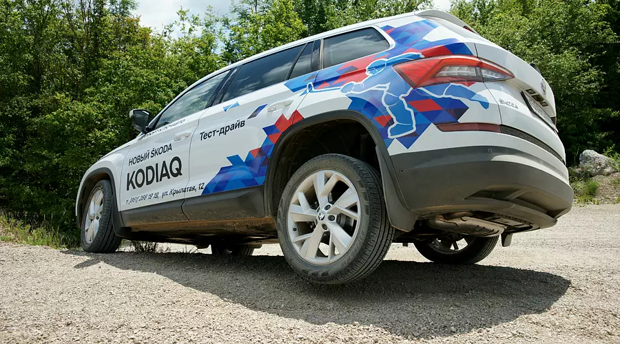 Аттракцион с вывешиванием Skoda Kodiaq