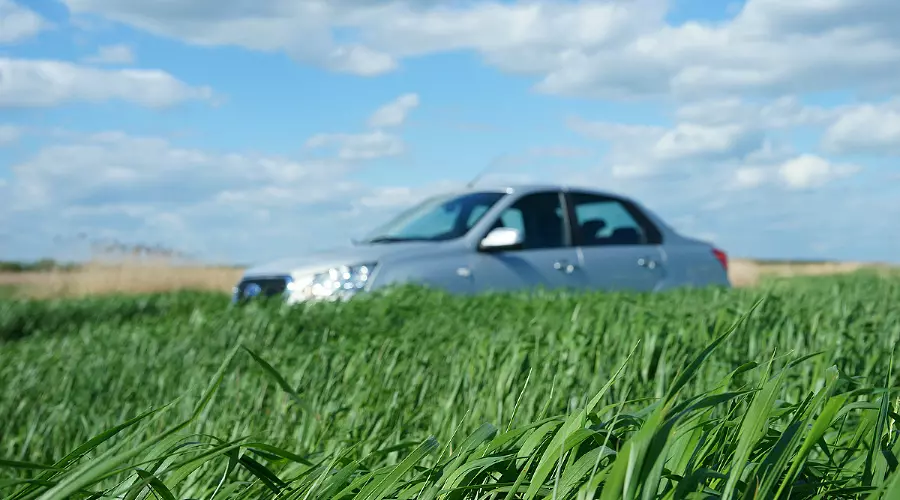 Тест-драйв Datsun on-DO на просторах Кубани &copy;&nbsp;Фото ЮГА.ру