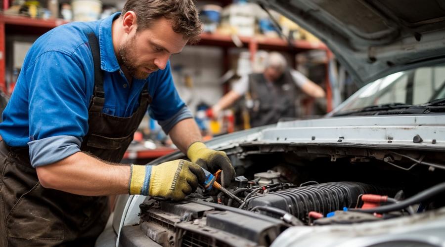 ремонт авто &copy;&nbsp;Изображение сгенерировано нейросетью Gigachat