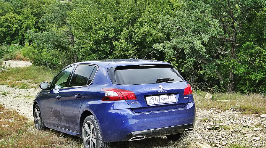 Peugeot 308 GT Line. Форсированый лев пришел в Россию &copy;&nbsp;Фото ЮГА.ру