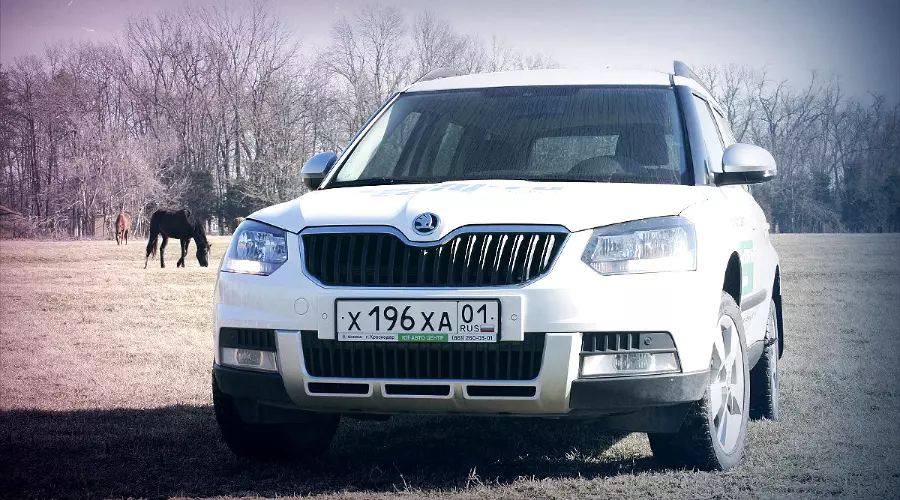 Новый ŠKODA Yeti. Старый знакомый с новым лицом &copy;&nbsp;Фото ЮГА.ру