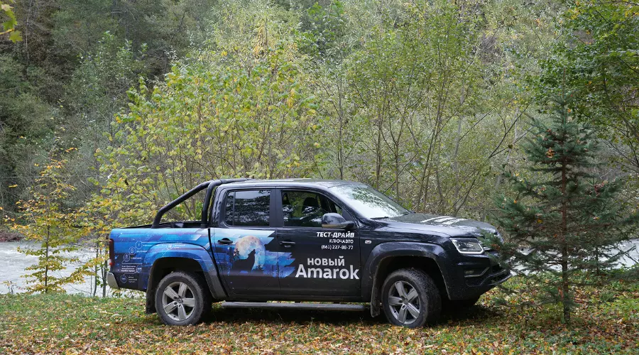 Тест-драйв нового Volkswagen Amarok. Легенда осени &copy;&nbsp;Фото ЮГА.ру