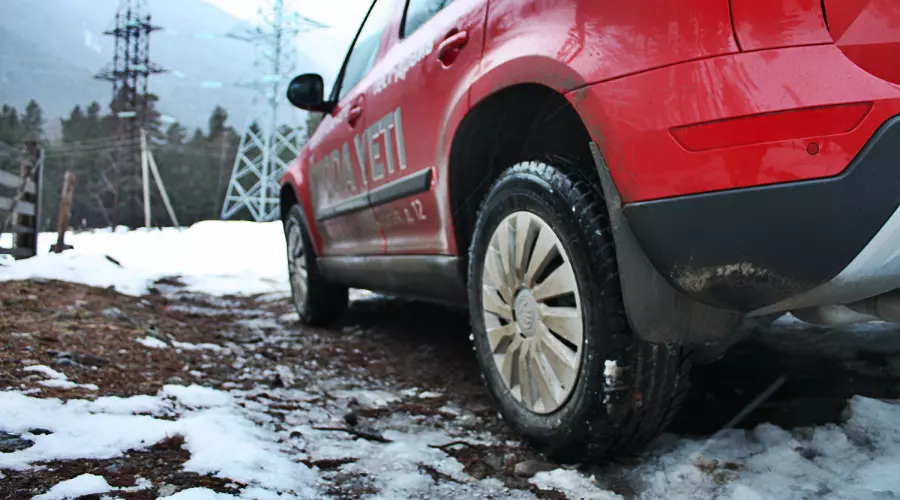 Skoda Yeti в горах Кавказа &copy;&nbsp;Фото ЮГА.ру