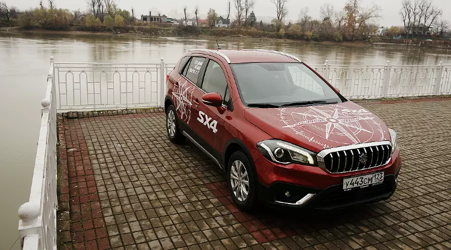 Тест-драйв Suzuki SX4. Обновленный вариант 2016 – 2017 года &copy;&nbsp;Фото ЮГА.ру