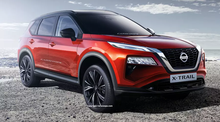 Новый Nissan X-Trail &copy;&nbsp;Фото с сайта Carscoops.com