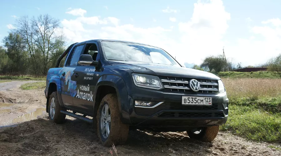 Тест-драйв нового Volkswagen Amarok. Легенда осени &copy;&nbsp;Фото ЮГА.ру