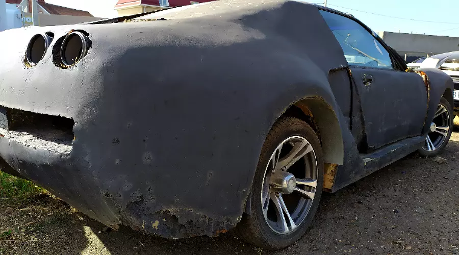 Самодельный Bugatti &copy;&nbsp;Фото Евгения Мельченко, Юга.ру