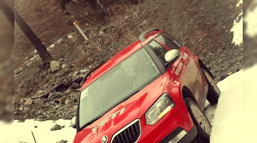 Skoda Yeti в горах Кавказа &copy;&nbsp;Фото ЮГА.ру