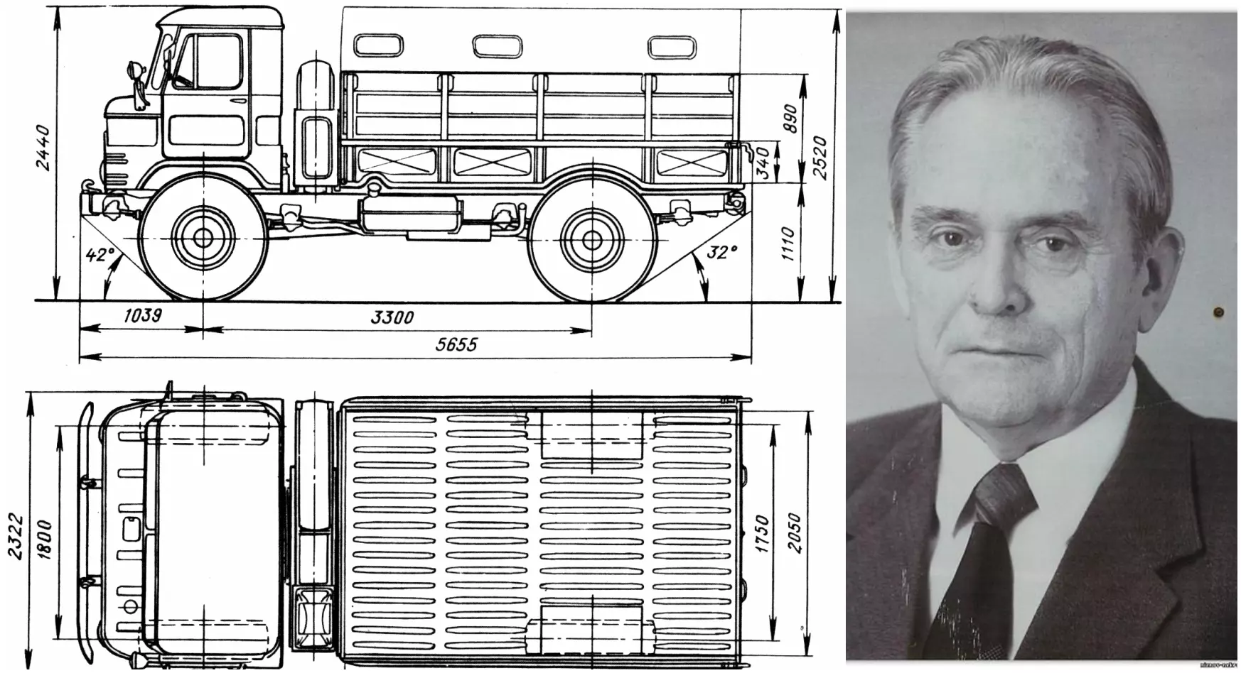 Создатель ГАЗ-66  А.Д. Просвирнин