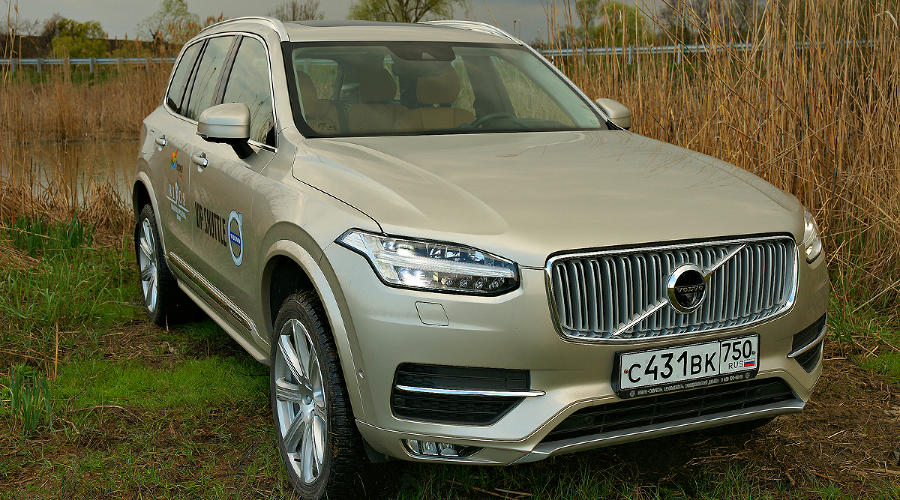 Тест-драйв Volvo XC90 в Краснодаре © Фото ЮГА.ру