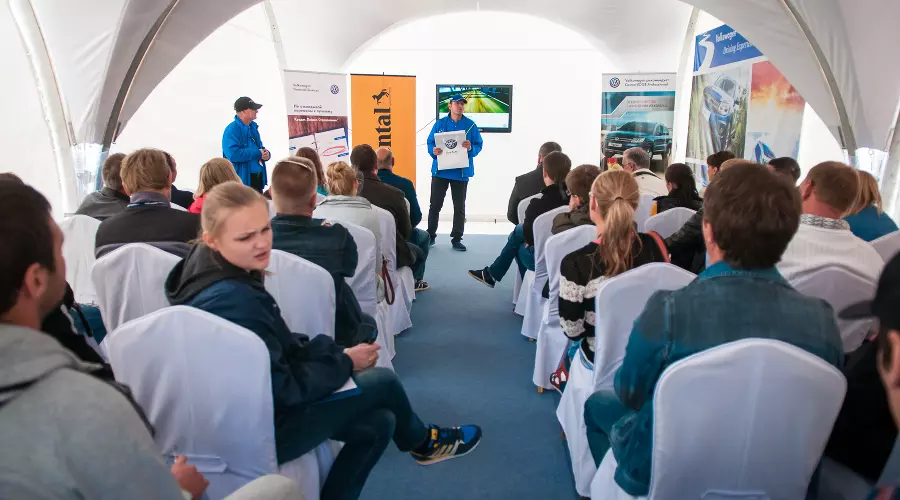 Volkswagen Driving Experience. Проверка на прочность &copy;&nbsp;Фото ЮГА.ру