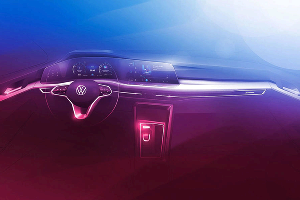 Тизер салона нового VW Golf © Фото Volkswagen Group