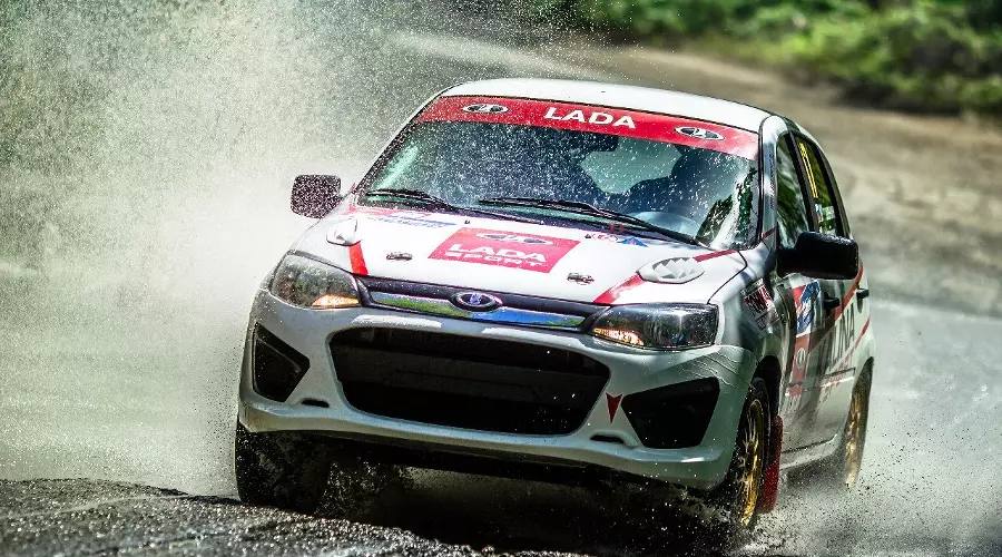 Двойная победа "LADA Rally Team" в Сочи &copy;&nbsp;Фото ЮГА.ру