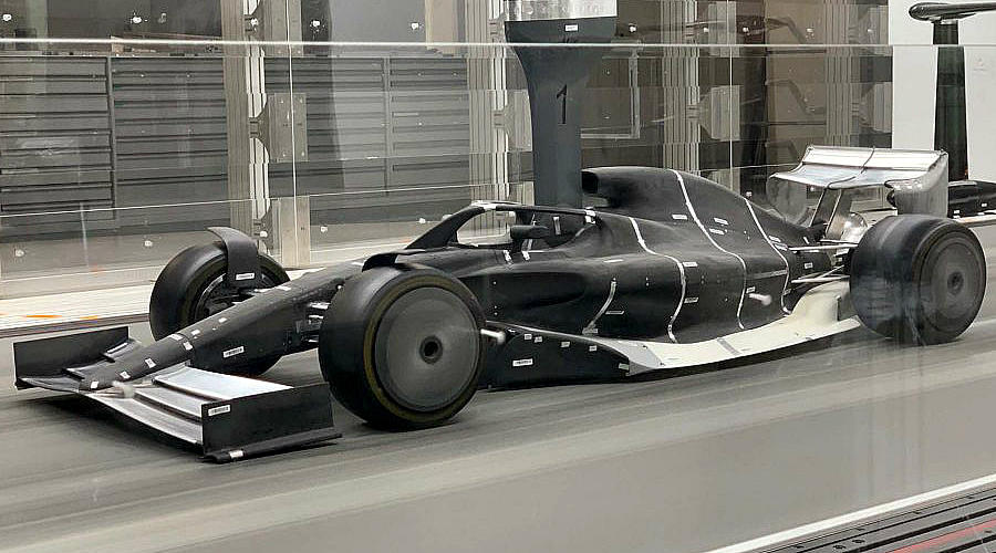 Макет нового болида «Формулы-1» © Фото twitter Formula 1