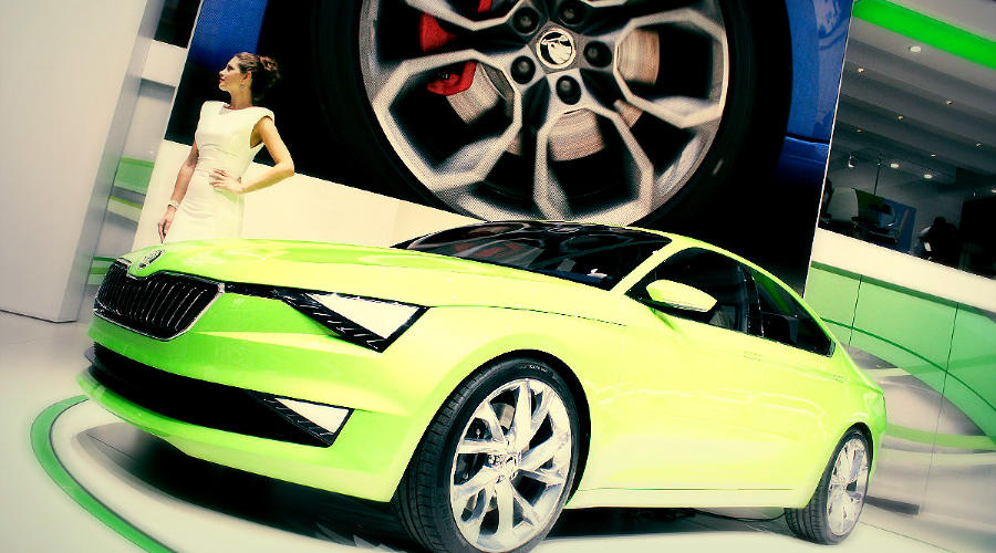 Концептуальный чех– Skoda Vision C. Car Fashion © Фото ЮГА.ру