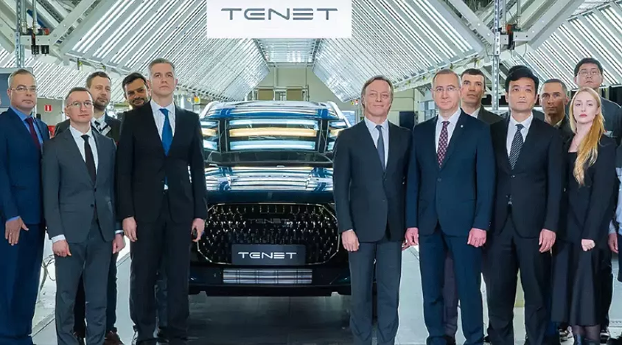 Новый автомобиль Tenet &copy;&nbsp;Фото Телеграм-канал Владислав Шапша / AGR