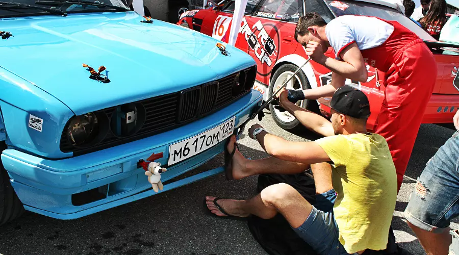 Первый этап чемпионата "Drift Battle Series" в Усть-Лабинске &copy;&nbsp;Фото ЮГА.ру