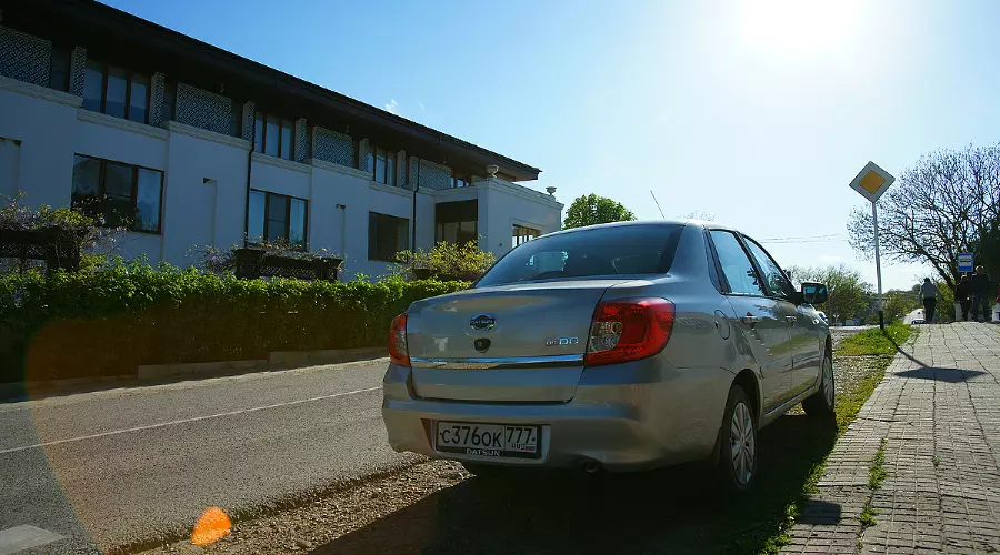 Тест-драйв Datsun on-DO на просторах Кубани &copy;&nbsp;Фото ЮГА.ру