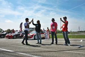 Чемпионат по дрифту "Drift Battle Series 2015". Первый этап в Усть-Лабинске &copy;&nbsp;Фото ЮГА.ру
