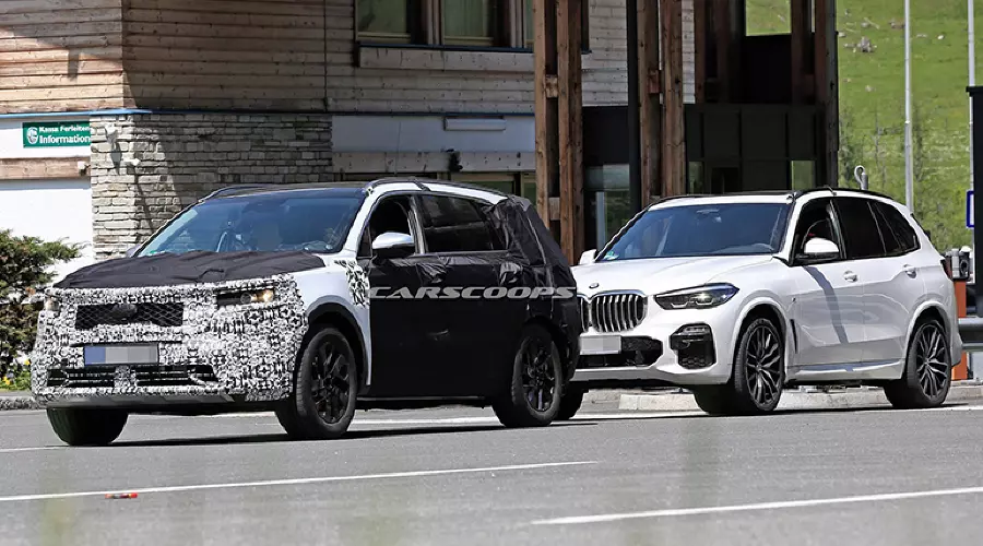 Кроссовер Kia Sorento © Фото Carscoops Кроссовер Kia Sorento © Фото Carscoops