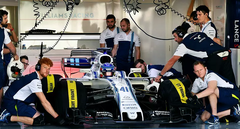 Сергей Сироткин за рулем болида Williams © Фото Motorsport Сергей Сироткин за рулем болида Williams