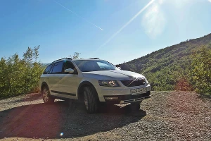 Тест-драйв новой Skoda Octavia Scout &copy;&nbsp;Фото ЮГА.ру