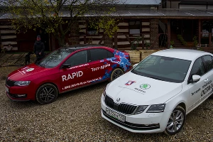 Skoda попала #точновяблочко &copy;&nbsp;Фото Евгения Мельченко, Юга.ру