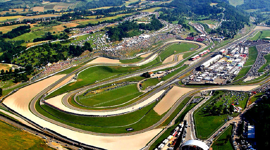 Трасса Гран-при Тосканы © Скриншот трансляции F1
