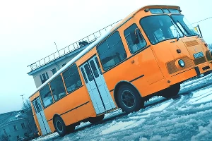 ЛиАЗ-667 &copy;&nbsp;Скриншот с канала Trucks TV на YouTube