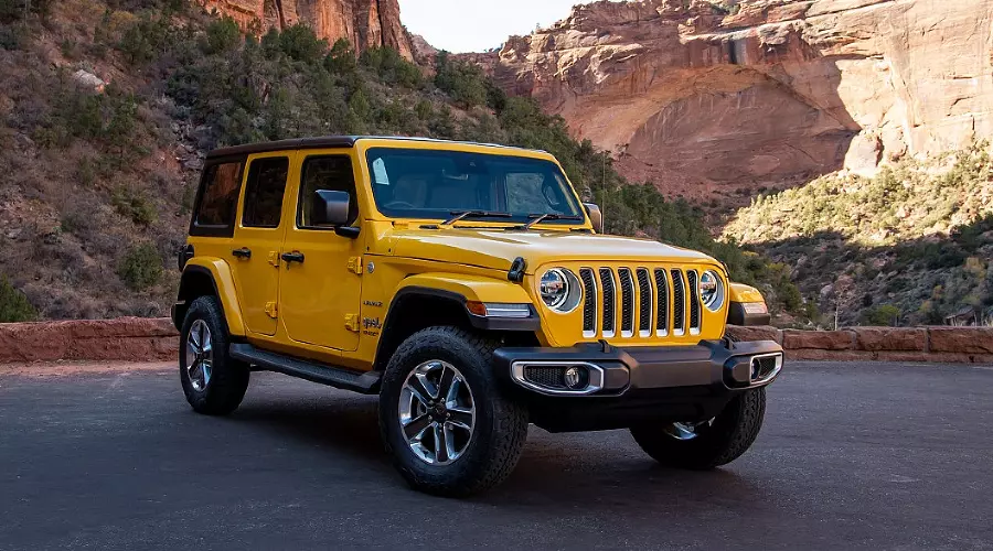 Внедорожник Wrangler &copy;&nbsp;Фото Jeep