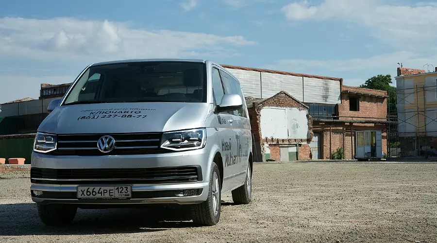 Тест-драйв Volkswagen Multivan T6. На ейских берегах &copy;&nbsp;Фото ЮГА.ру