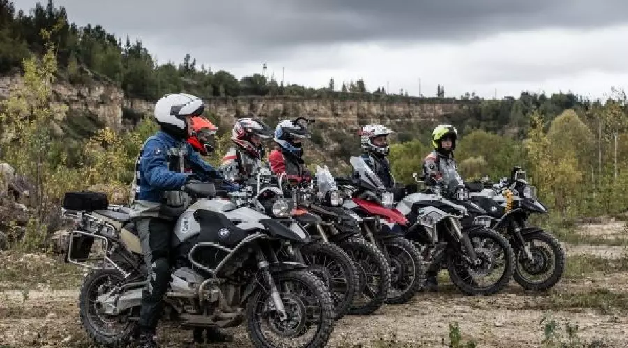 Мотогонка "BMW Motorrad GS Day 2016" состоялась в Калужской области &copy;&nbsp;Фото ЮГА.ру