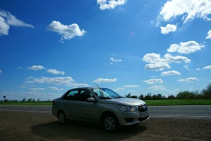 Компания Datsun провела тест-драйв моделей on-DO и mi-DO на Кубани &copy;&nbsp;Фото ЮГА.ру