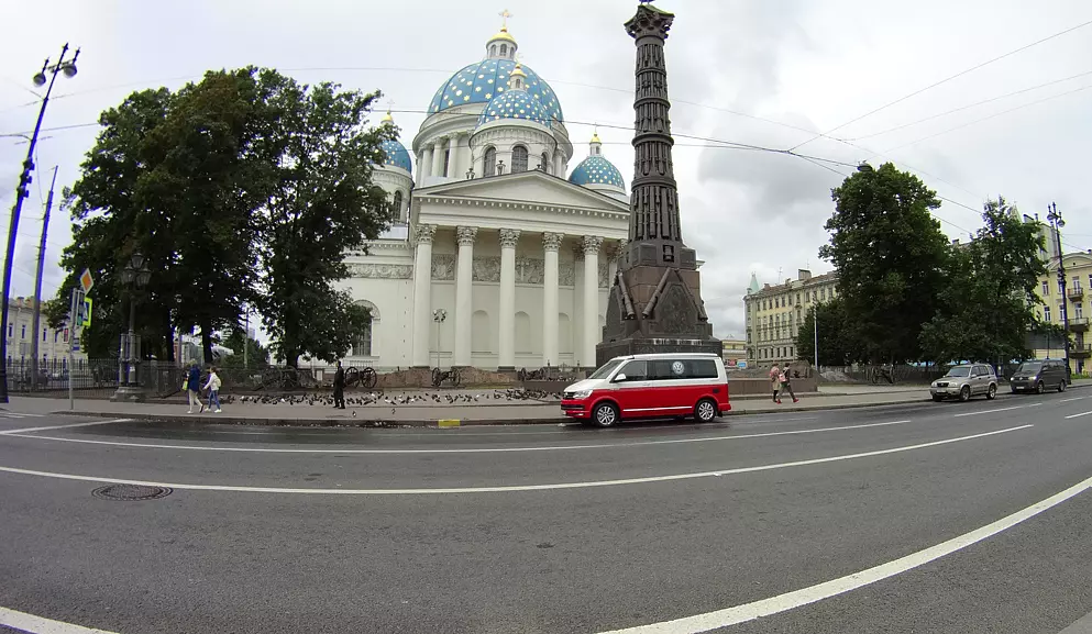 В пути на Volkswagen California