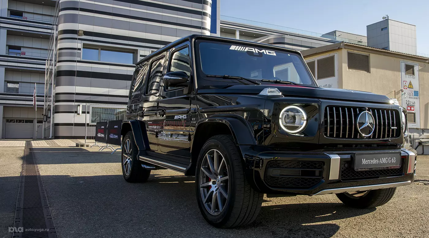 Новый Mercedes-Benz AMG G63