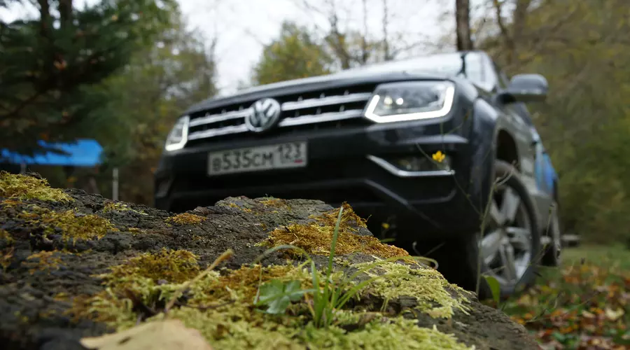 Тест-драйв нового Volkswagen Amarok. Легенда осени &copy;&nbsp;Фото ЮГА.ру