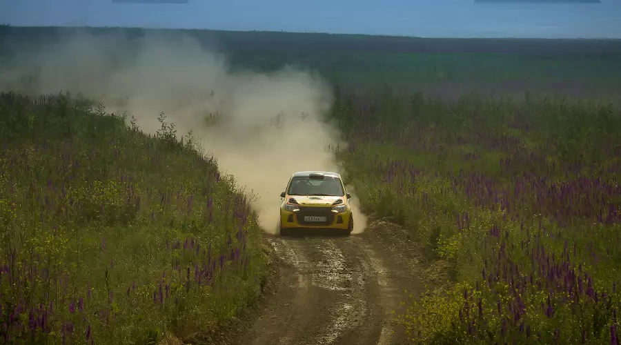 Двойная победа LADA Kalina на ралли "Фанагория 2015" &copy;&nbsp;Фото ЮГА.ру
